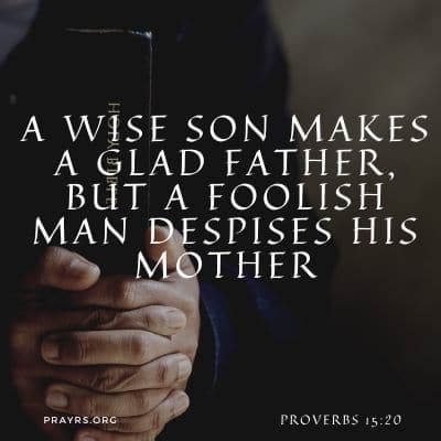 Bible Verse for Your Son in Trouble