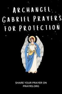 Archangel Gabriel Prayers for Protection