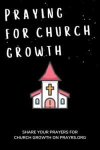 Praying for Church Growth