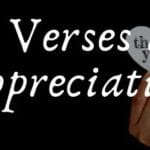 Bible Verses about Appreciation