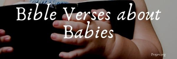 Bible Verses about Babies