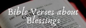 Bible Verses about Blessings
