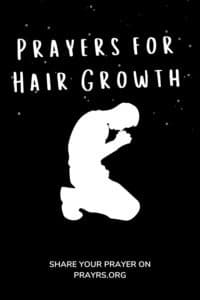 Prayer for Hair Growth