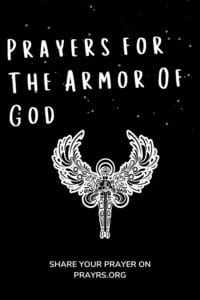 Prayer for The Armor Of God
