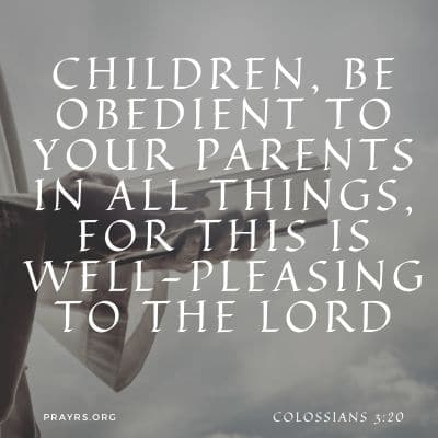 Bible Verse for Your Parents