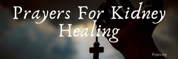 Prayers For Kidney Healing