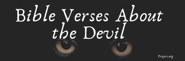 Bible Verses About the Devil