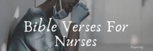 Bible Verses For Nurses