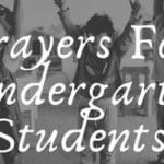 Prayers For Kindergarten Students
