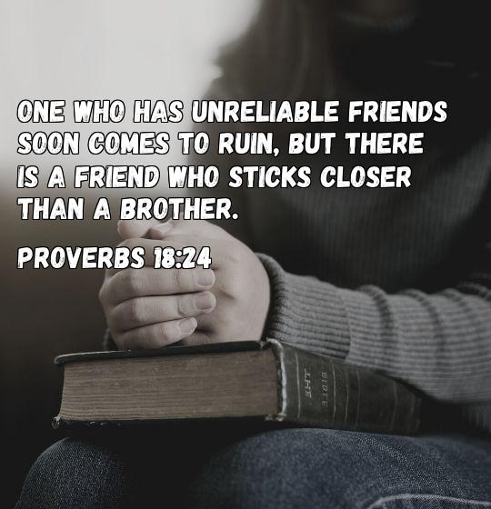 bible verse about being alone