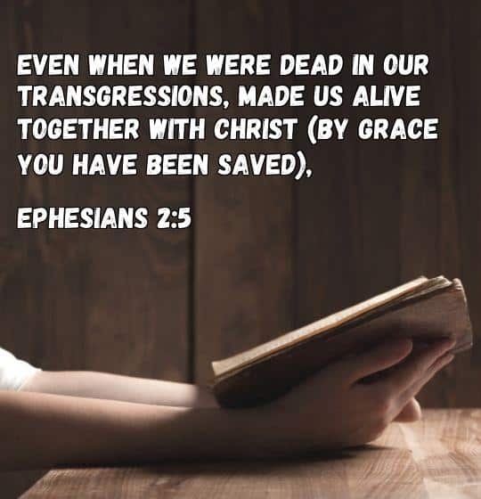 bible verse about being saved