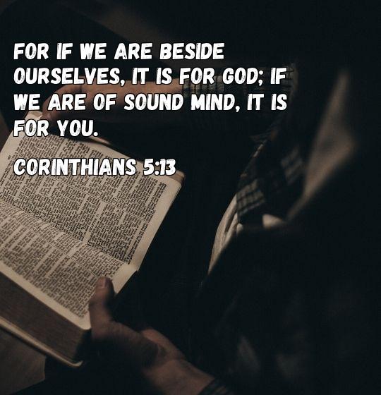 bible verse about being yourself
