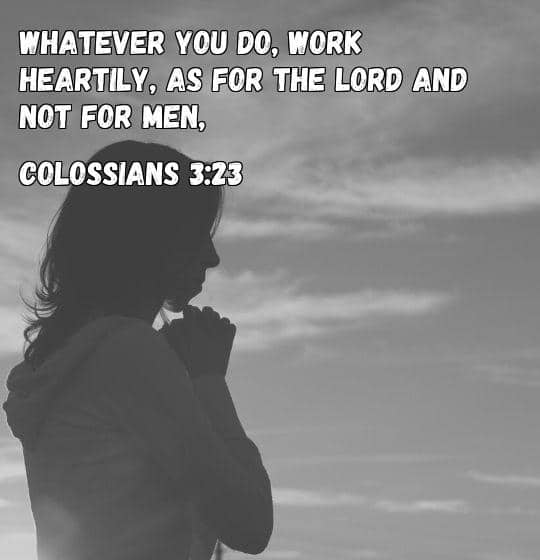 bible verse for living for god