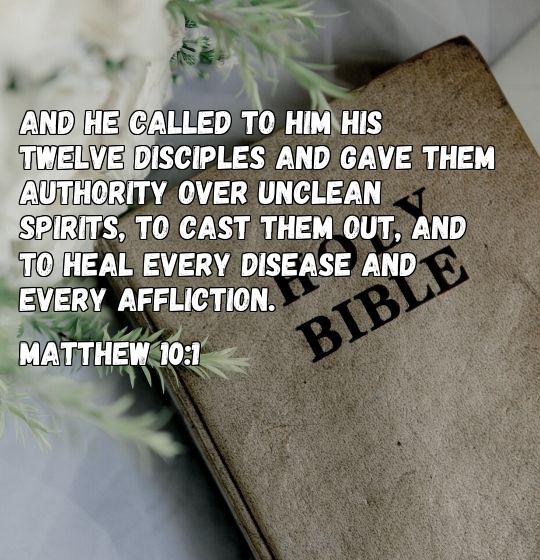 healing a friend bible verse
