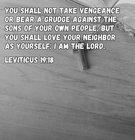 revenge bible verse
