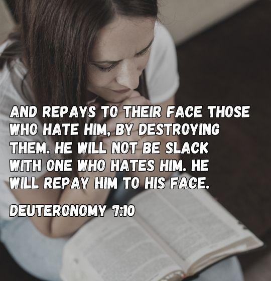 bible verse about revenge