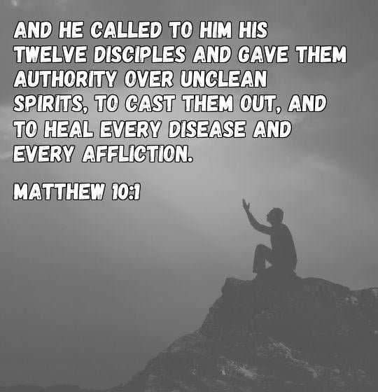 healing sickness bible verse