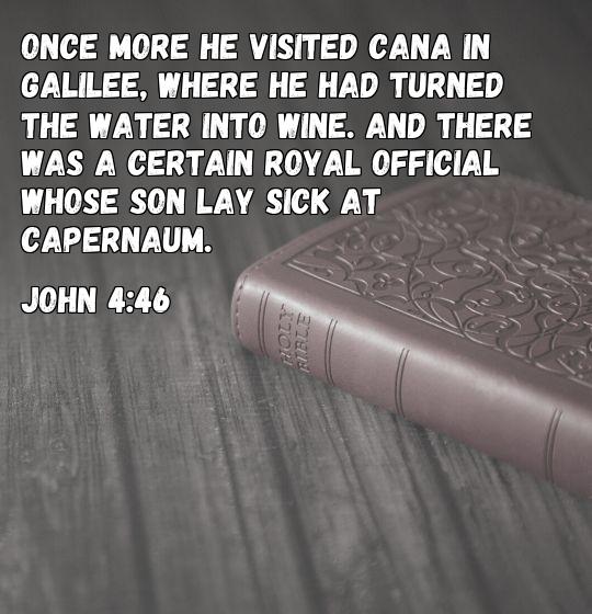 bible verse about healing sickness
