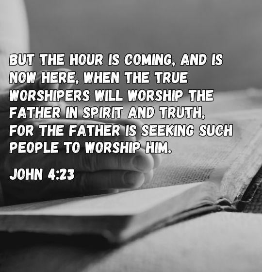 opening church services bible verse