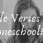 Bible Verses for Homeschooling