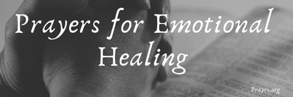 Prayers for Emotional Healing