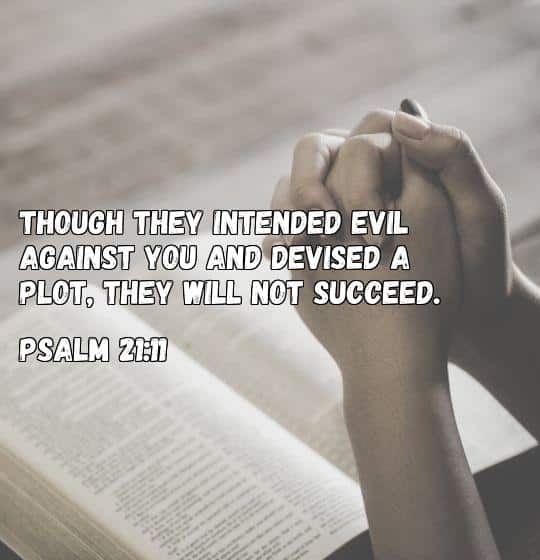 prayer for cancel the evil plans of the enemy