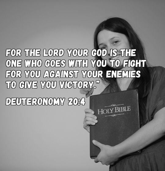 victory over enemies bible verse